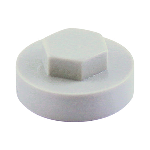 1000 x TIMCO Hex Head Cover Caps Albatross - 16mm