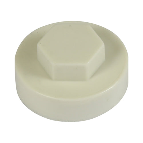 1000 x TIMCO Hex Head Cover Caps Hamlet - 16mm