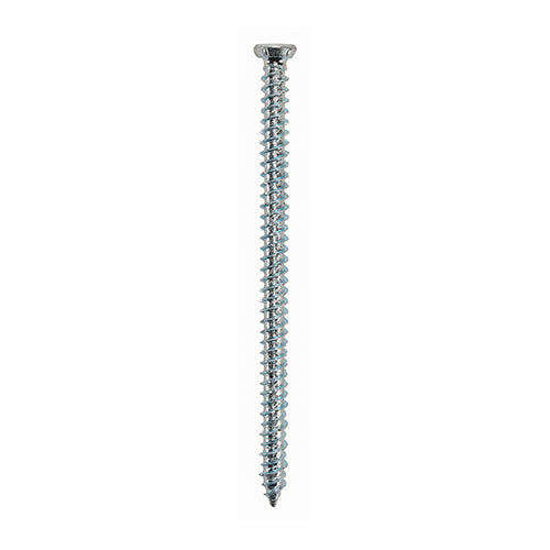 100 x TIMCO Concrete Screws Flat Countersunk Silver - 7.5 x 150