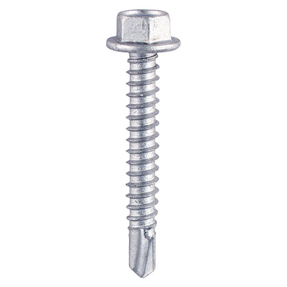 1000 x TIMCO Self-Drilling Light Section Silver Screws - 10 x 3/4