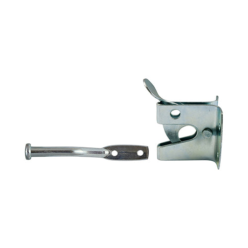 TIMCO Automatic Gate Latch Silver - 2"