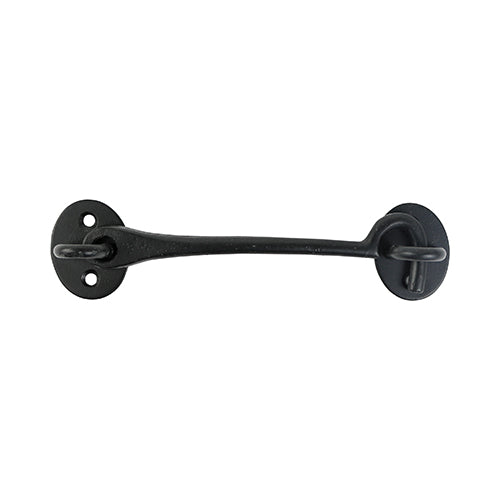 TIMCO Cabin Hooks Black - 10"