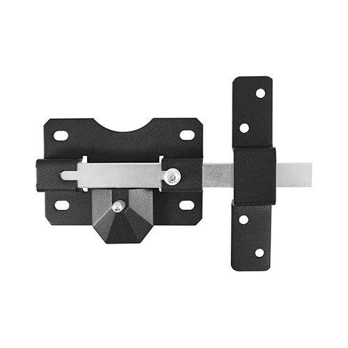 TIMCO Throw Locks Single Black - 50mm