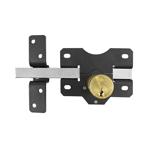 TIMCO Throw Locks Single Black - 70mm