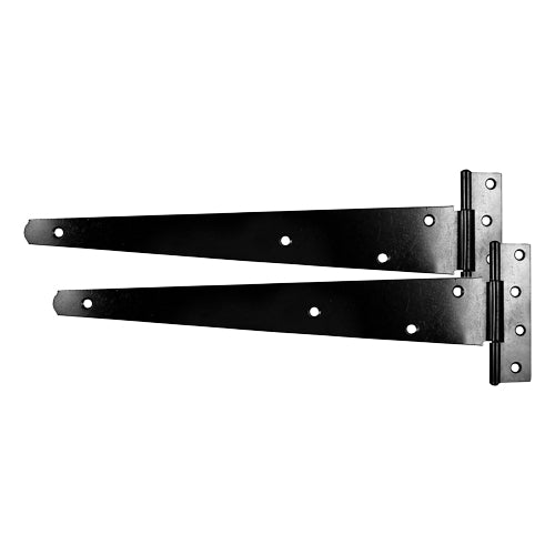 TIMCO Medium Tee Hinges Black - 18"