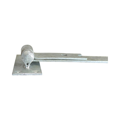 Pair of - TIMCO Straight Band & Hook On Plates Hinges Hot Dipped Galvanised - 250mm