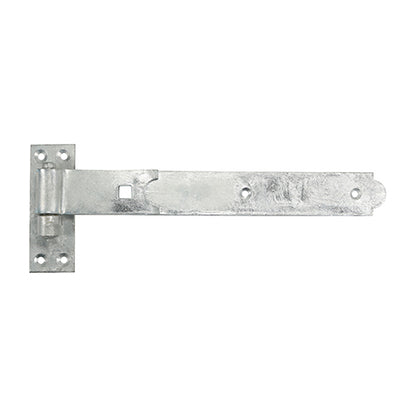 Pair of - TIMCO Straight Band & Hook On Plates Hinges Hot Dipped Galvanised - 350mm