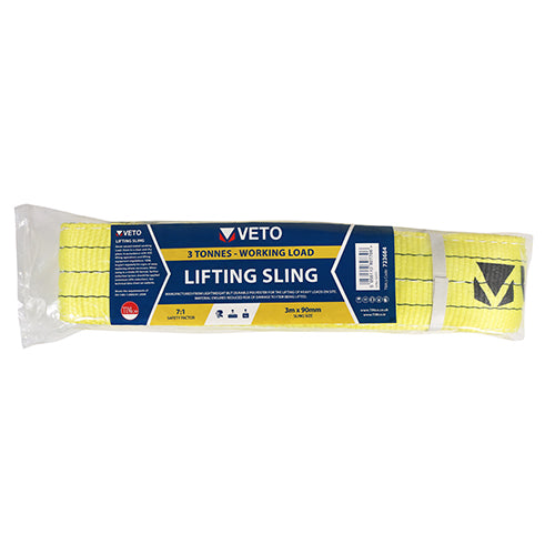 TIMCO Lifting Sling 3000 kg / 3 Tonnes - 3m x 90mm